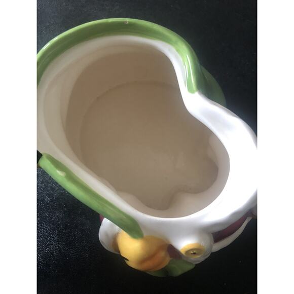 Vintage Disney Santa Clause Mickey Mouse Christmas Cookie Jar Holiday Decor READ - Picture 6 of 11